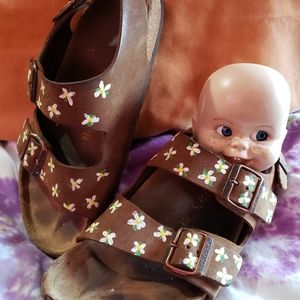 Hand painted Hippie Birks 🌞🌈❤